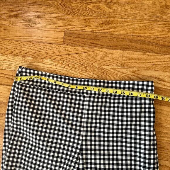 Talbots Black & White Checkered Chatham Ankle Pants - 14 - Picture 5 of 7